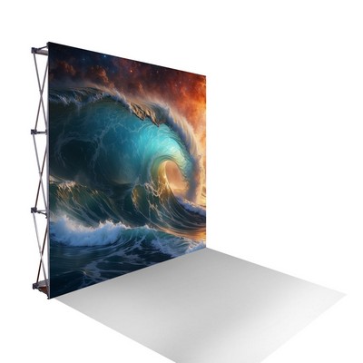 8' Portable Straight Backdrop Wall Kit