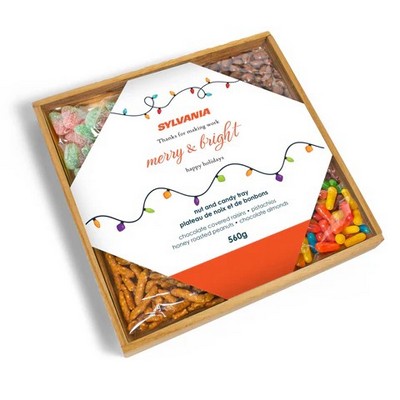 Sweet Indulgence Wooden Gift Tray